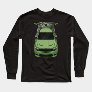 Jeep Grand Cherokee Trackhawk - Green Metallic Long Sleeve T-Shirt